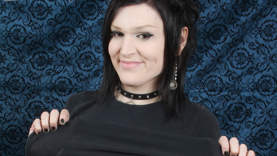 Rebeka Refuse Glass Dildo Action!