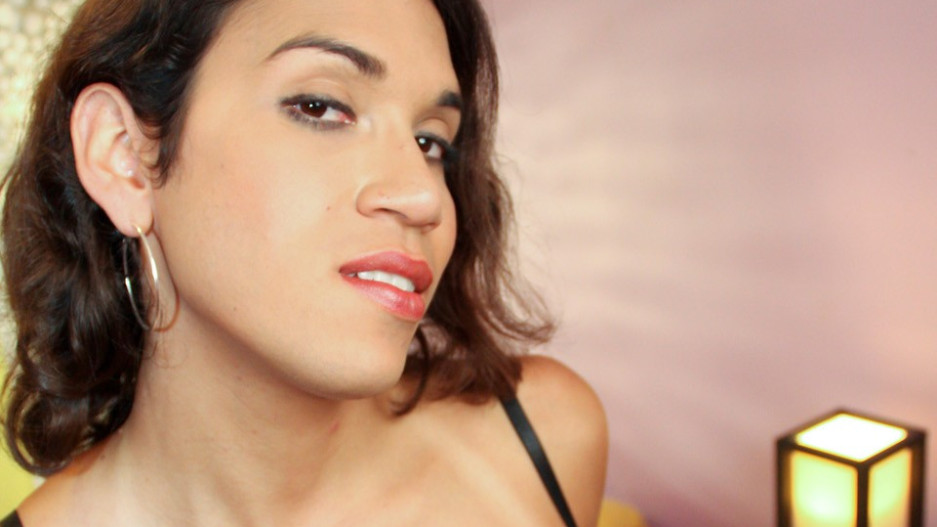 Tori Mayes Bends Her Erect Cock
