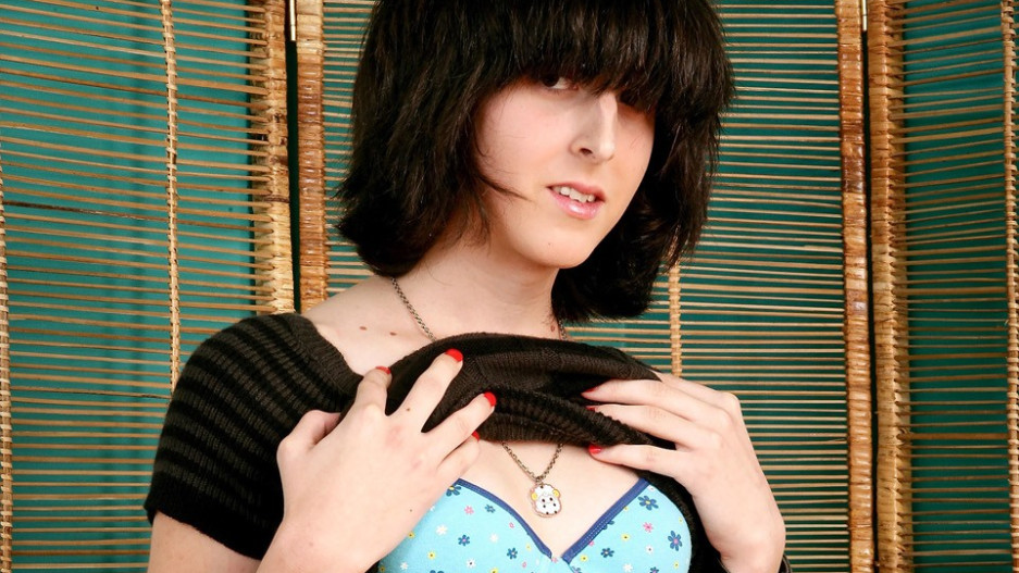 Tgirl Dawn in Black