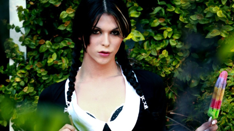 Domino Presley Goes Goth