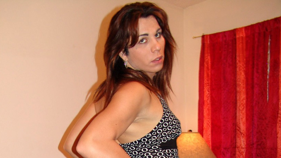 Hot Tgirl Dana Strokes Her Cock