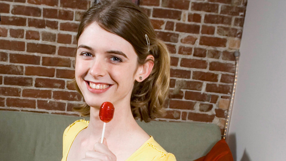 Mandy Plays With Her Lollipop