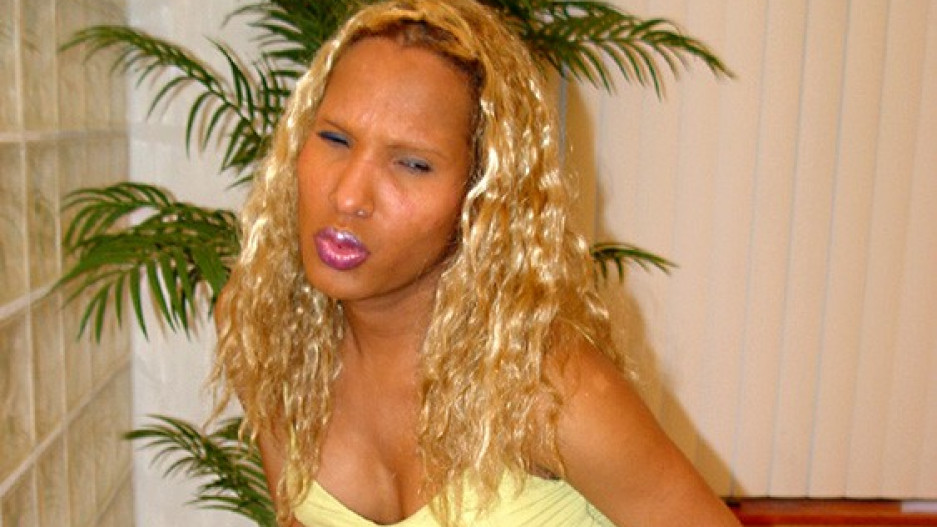 Watch Sexy Vanity Stroke Her Cock