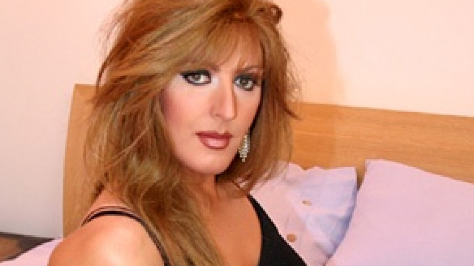 Alison Dale In Sexy Black Lingerie