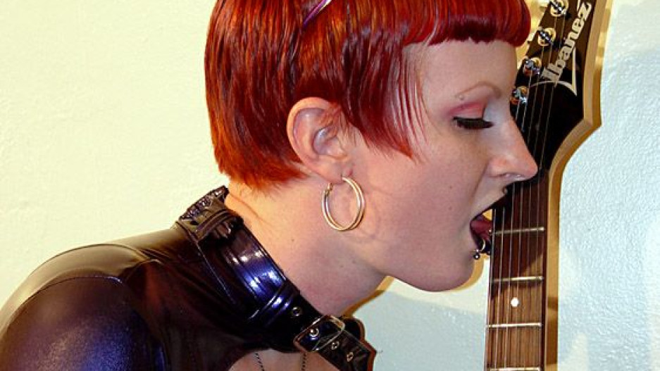 Precious Rocks Her Black Latex