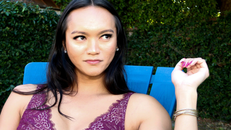 Andrea Zhay Gets Her Ass Pounded!