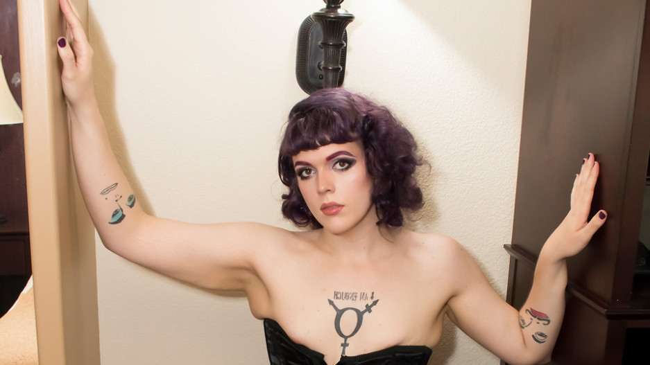 Jezebel Legs Strokes Her Cock For You