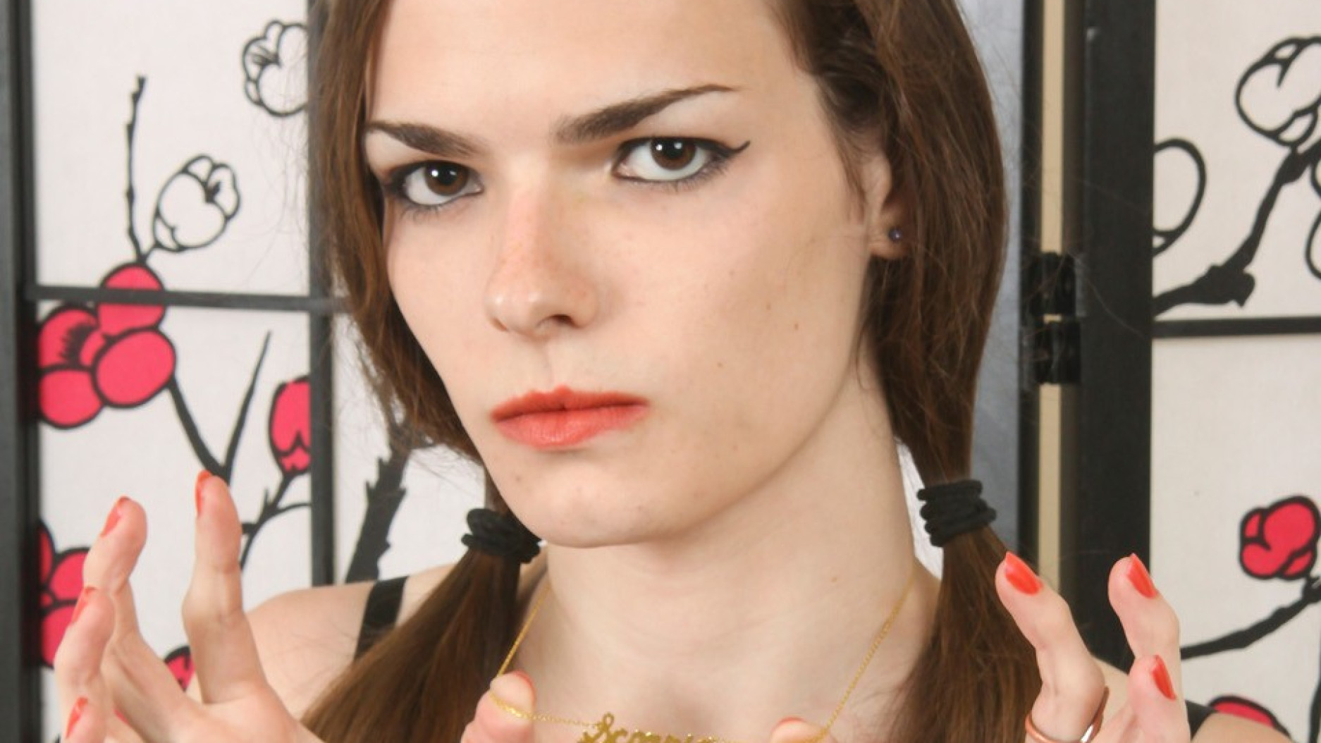 Sativa Surrenders To Her Glass Dildo