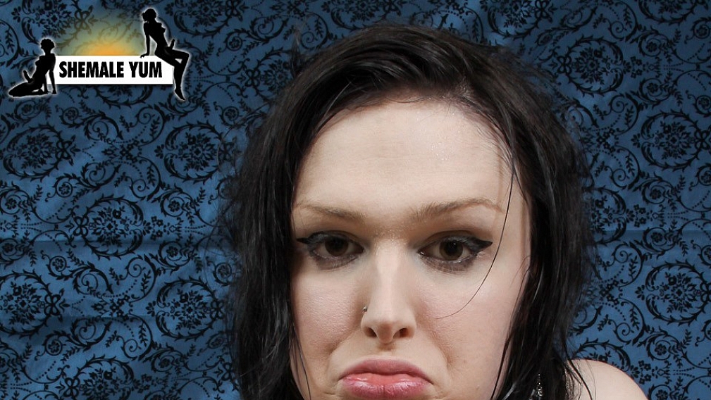 Rebeka Refuse Glass Dildo Action!