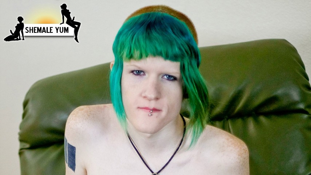 Twiggy Danger Pumps Her Cock