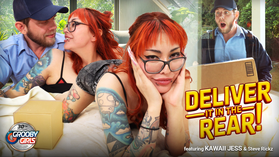 GroobyGirls-Kawaii Jess, Steve Rickz-Deliver It In The Rear!